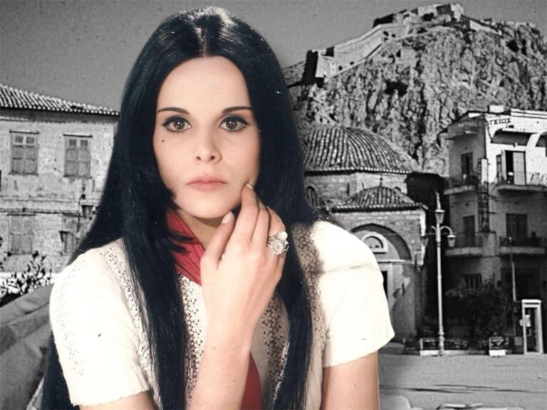 Όταν η Έλενα Ναθαναήλ περπάτησε στα γραφικά σοκάκια του Ναυπλίου