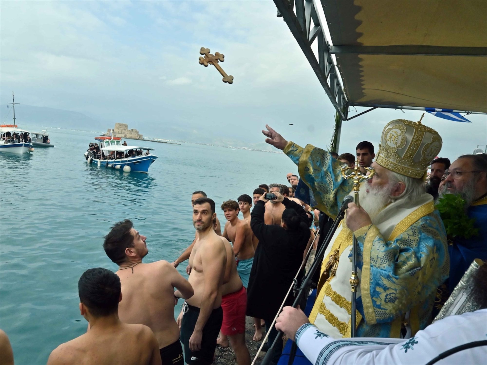 Θεοφάνεια στο Ναύπλιο